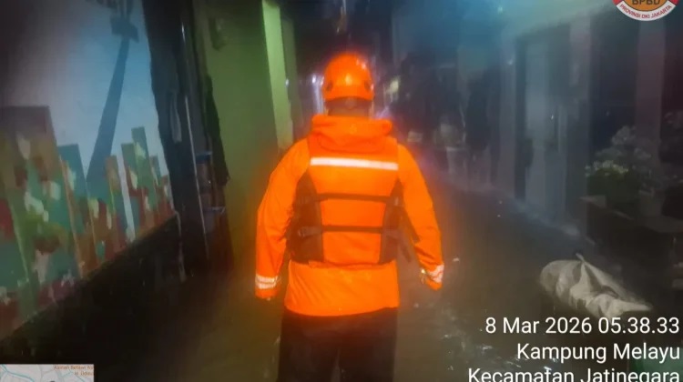 BPBD Laporkan 18 RT dan 2 Ruas Jalan di Jakarta Barat Masih Tergenang Banjir