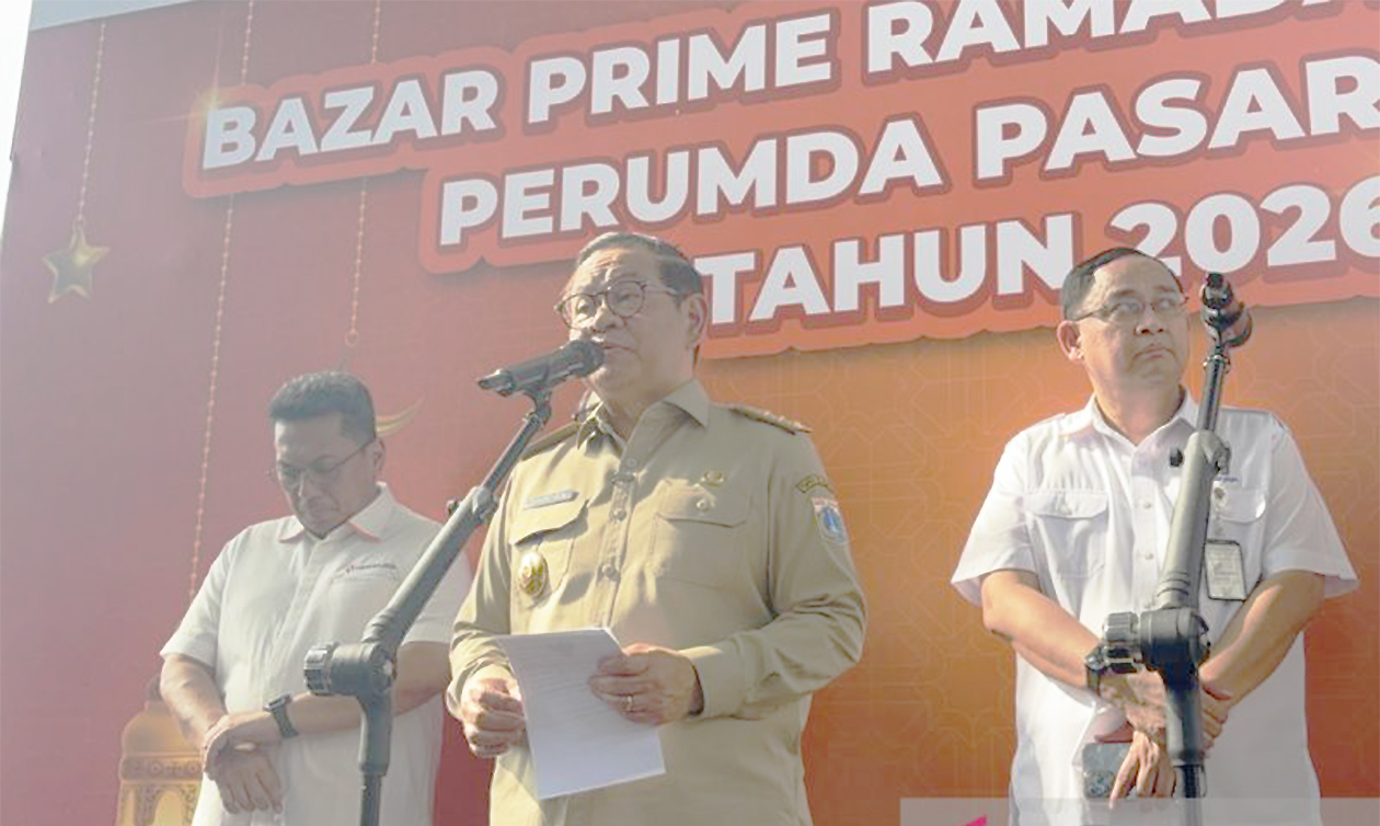 Borong Sembako di Balai Kota, Paket Rp150 Ribu Dijual Cuma Rp100 Ribu, Pramono Anung Beri Kejutan Ramadhan