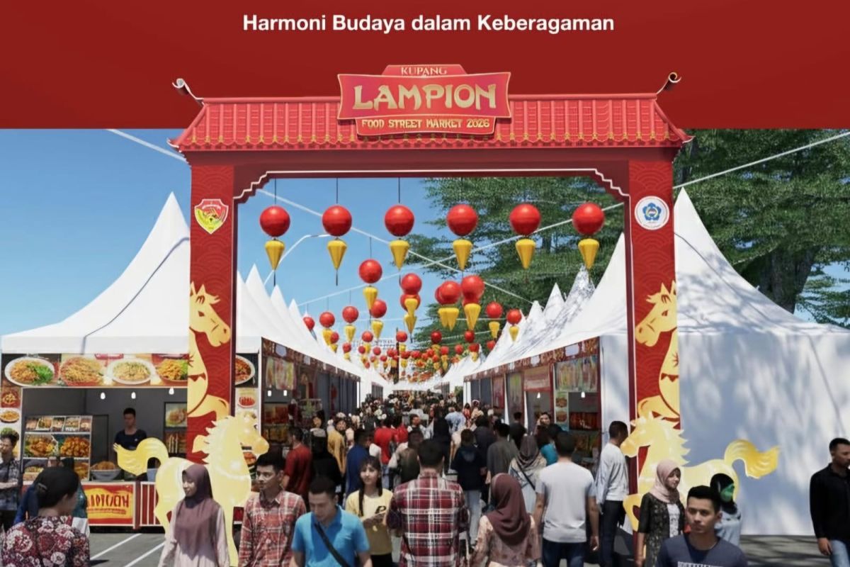 UMKM Panen Rezeki, Lampion Street Market Kupang Catat Transaksi Fantastis