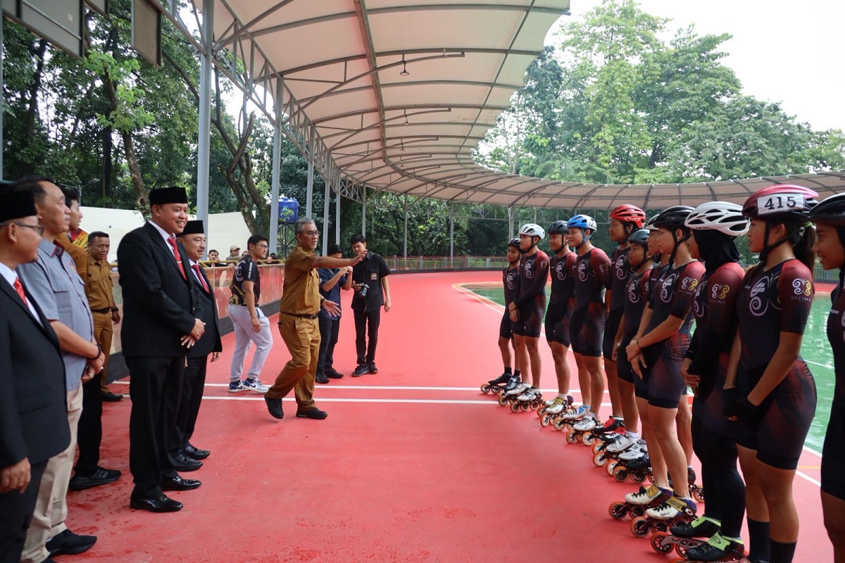 Jelang HUT Kota Bekasi, Dua Venue Olahraga Bekasi International Skate Track dan GOR Terpadu Resmi Dibuka