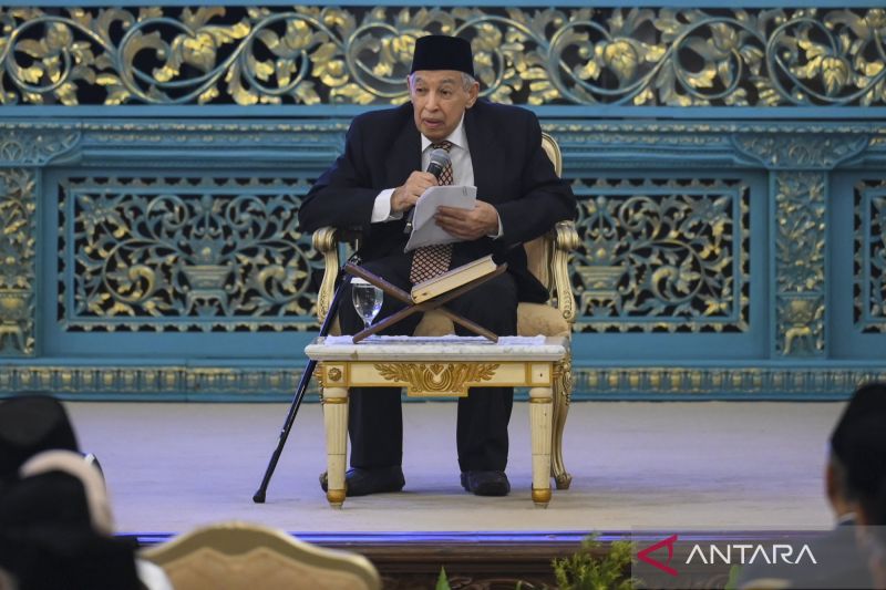Ceramah Nuzulul Quran di Istana, Quraish Shihab Doakan Presiden Prabowo