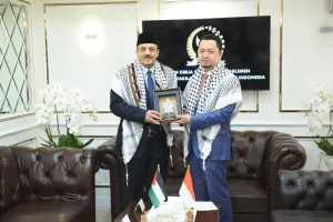 BKSAP DPR RI Tegaskan Dukungan Indonesia untuk Palestina Saat Terima Dubes Abdalfatah Alsattari