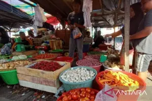 Disperindag Kepulauan Babel Pastikan Stok Bawang-Cabai Cukup Jelang Idul Fitri