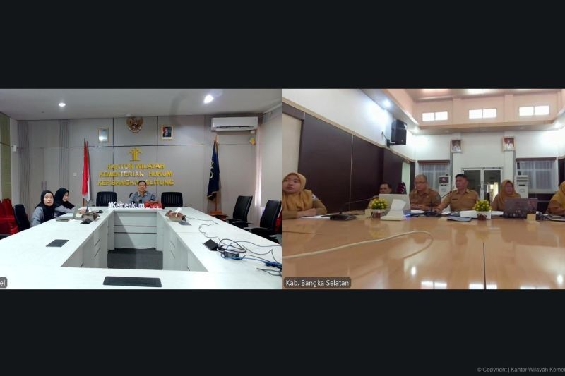 Kemenkum Harmonisasi Ranperda BMD Bangka Selatan, Perkuat SPIP dan Manajemen Risiko di Babel