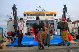 Mudik Gratis: Kapal Feri Keberangkatan Situbondo-Madura Angkut 300 Pemudik