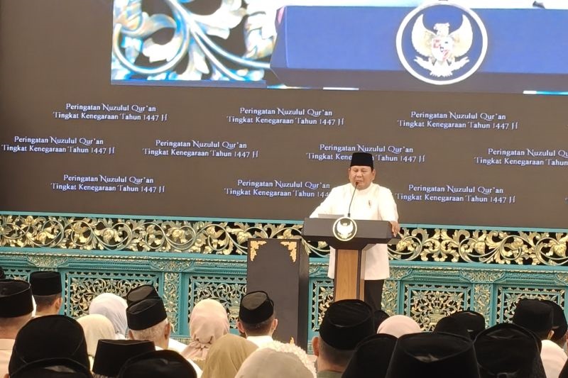 Prabowo: Tidak Ada Negara Maju Jika Pemerintahnya Gagal Bersihkan Korupsi