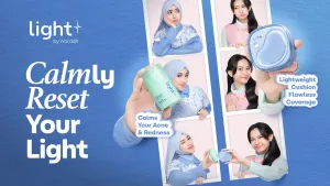 Ajak Gen Z Lawan Overthinking, Light+ by Wardah Luncurkan Calm + Reset Serum Moisturizer
