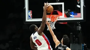 Detroit Pistons Menang Telak atas Brooklyn Nets 138-100