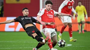 LIga Champions: Gol Penalti Telat Havertz Selamatkan Arsenal dari Kekalahan di Kandang Leverkusen