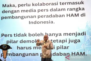 Natalius Pigai: Pers Punya Peran Penting Hadirkan Keadilan di Ruang Publik