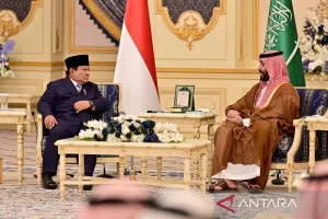Presiden Prabowo dan Putra Mahkota Saudi Bahas Eskalasi Militer Regional