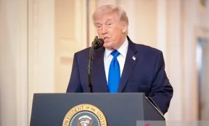 Trump Pastikan Militer AS Tak Akan Pulang Sebelum Operasi Militer di Iran Selesai