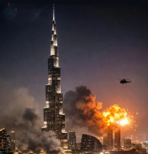 Manula Inggris Didakwa karena Memposting Video Serangan Drone Iran di Dubai 