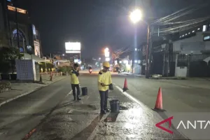 DPUPR Tangerang Selesaikan Pengaspalan Sejumlah Titik Jalur Mudik