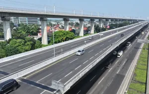 H-8 Lebaran 2026, 39 Ribu Kendaraan Tinggalkan Jakarta via Tol Layang MBZ