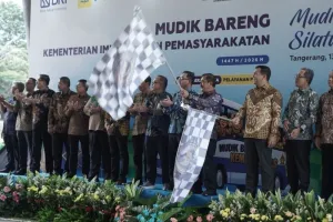 Kementerian Imigrasi dan Pemasyarakatan Berangkatkan 661 Peserta Mudik Bersama