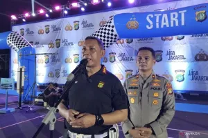 Polda Metro Jaya Gelar Night Run, Cegah Aktivitas Remaja Tak Bermanfaat Selama Ramadan