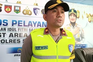 Polres Semarang Siagakan Lima Posko di Rest Area Tol Semarang-Bawen