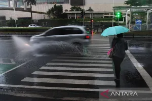 BMKG Prakirakan Jakarta Bakal Hujan pada Minggu Siang hingga Sore