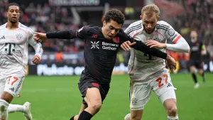 Bundesliga Jerman: Bayern Tahan Imbang Leverkusen 1-1 Meski Bermain dengan Sembilan Orang