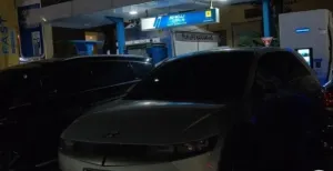 Info Pemudik Pakai Mobil Listrik! Dua Unit SPKLU Tersedia di Rest Area KM 57 Tol Cikampek