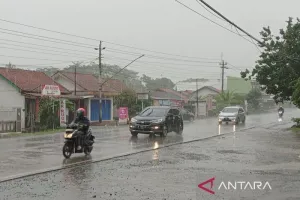 BMKG Prakirakan Terdapat Potensi Hujan di Sejumlah Wilayah Indonesia pada Senin
