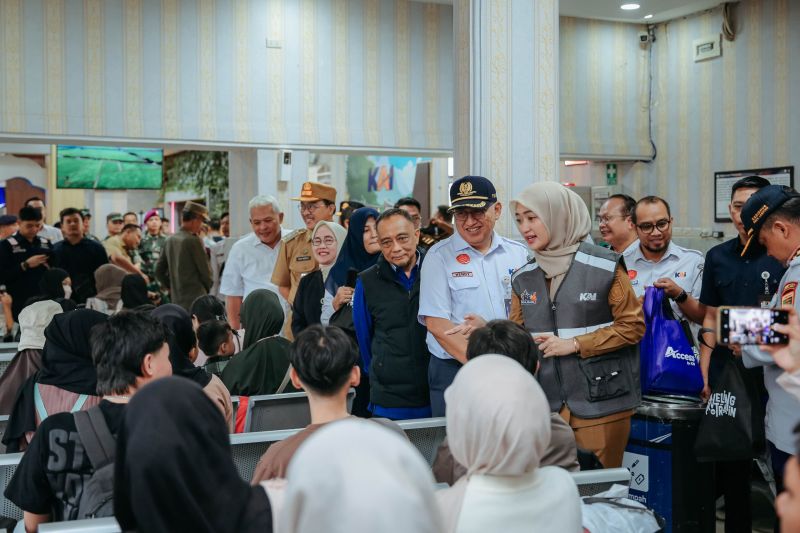 Gunakan Bus dan Kereta Api, 1.886 Warga Ikut Program Mudik Gratis Lampung  2026