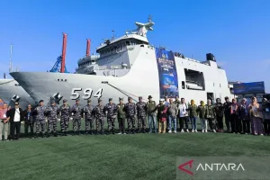 Mudik Gratis, 1.200 Pemudik Berangkat dari Jakarta ke Babel dengan Kapal TNI AL KRI Semarang