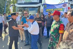 Pemkot Cilegon Fasilitasi Ribuan Warga Mudik Gratis ke Jawa dan Sumatera