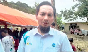 PLN UP3 Meulaboh Bangun Jaringan Listrik Baru untuk Huntara di Desa Lawet Aceh Barat
