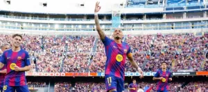 Raphinha 'Hattrick' Bawa Barcelona Bantai Sevilla 5-2, Makin Kokoh di Puncak Klasemen