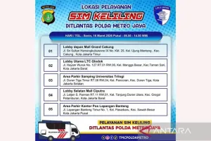 Lokasi SIM Keliling Hari Ini, Jaktim Ada di Mall Grand Cakung