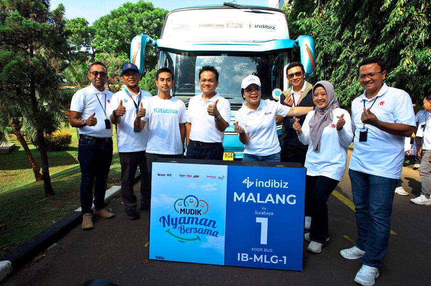 Bisa Pulang Berkat Telkomsel Poin: Mudik Hepi 2026 Resmi Berangkatkan 1.100 Saudara untuk Lebaran di Kampung Halaman