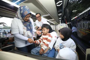 TelkomGroup Berangkatkan 1.924 Pemudik dalam Program Mudik Gratis Bersama BUMN 2026