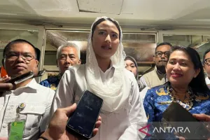 Wamendag Dyah Roro Tinjau Harga Pangan di Pasar Mayestik Jelang Lebaran 1447 H