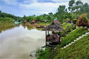 Sambut Lebaran, Barito Utara Kenalkan Pesona Keindahan Dam Trinsing