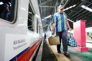 11 Ribu Lebih Pemudik Lampung Serbu Kereta Api, Ini Stasiun Terpadat