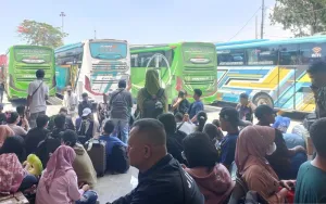 14.293 Pemudik Berangkat dari Terminal Kalideres Hingga H-2 Lebaran 2026