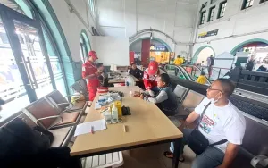 Layani Pemudik, PMI Jakarta Pusat Buka Empat Posko Siaga Lebaran