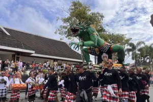 Pawai Ogoh-Ogoh di Ambon, Umat Hindu Gaungkan Pesan Damai Jelang Nyepi dan Lebaran