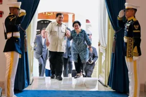 Presiden Prabowo Terima Megawati di Istana