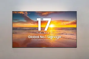   Samsung Pertahankan Posisi No. 1 di Pasar Commercial Display Global Selama 17 Tahun Berturut-turut