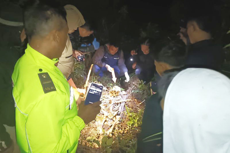 Polres Garut Selidiki Temuan Kerangka Manusia di Hutan Banjarwangi