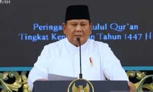 Prabowo Subianto Takbiran di Sumut, Salat Id di Aceh: Agenda Lebaran Presiden Jadi Sorotan
