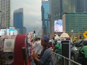 Representasi 261 Kelurahan, 1.000 Bedug Menggema di Sepanjang Sudirman-Thamrin Malam Ini