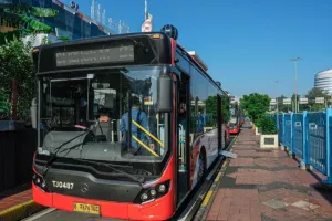 Transjakarta Ubah Titik Henti Rute Blok M-Bandara Soetta