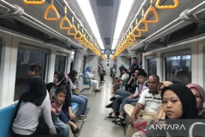 113.630 Penumpang LRT Sumsel Terlayani pada H+1 Lebaran 2026