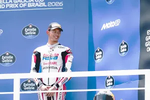 Guncang Dunia, Rider Indonesia Veda Ega Naik Podium Moto3 Brasil, Siap 'Meledak' di Mandalika
