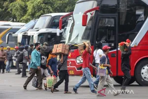 Kemenhub Catat Jumlah Pemudik dengan Angkutan Umum Naik 8,58 Persen