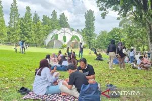 Pengunjung Kebun Raya Bogor Melonjak 40 Persen saat Lebaran